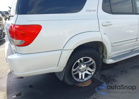 2006 Toyota Sequoia Limited V8 из США, поврежденный, VIN 5TDZT38A46S266110